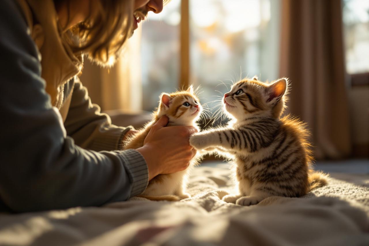 猫咪救主视频感动全网，网友：万物有灵